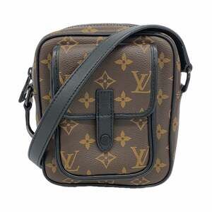 Louis Vuitton Monogram Macassar Christopher Wearable Wallet Shoulder Bag M694...